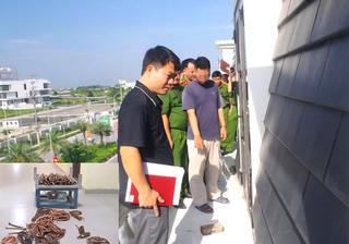Bắt đối tượng chuyên 'rút ruột' điều hòa tại dãy shophouse ở Ninh Bình