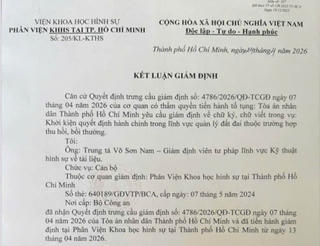 Vụ kiện bị lấy đất làm khu dân cư ở phường Phú Mỹ (TP HCM): 
VKS đề nghị hủy quyết định thu hồi đất vì dấu hiệu chữ ký bị giả mạo