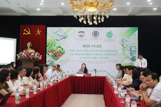 Thúc đẩy thực hành kinh doanh có trách nhiệm trong lĩnh vực an toàn thực phẩm