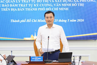 Sơ kết thực hiện kế hoạch tăng cường quản lý trật tự đô thị tại TP HCM: Nhiều kết quả tích cực, chuyển biến rõ nét