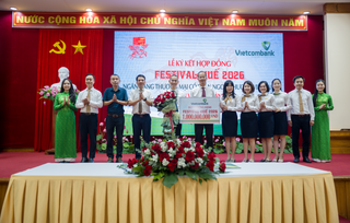 Vietcombank - ‘Nhà tài trợ Đồng’ tại Festival Huế 2026