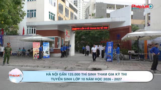 Gần 125.000 thí sinh Hà Nội chính thức bước vào “cuộc đua” giành suất học lớp 10 công lập