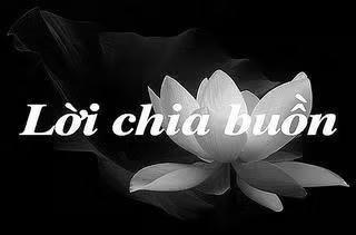 LỜI CHIA BUỒN
