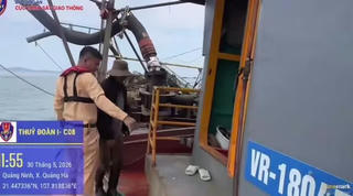 Điểm tin Pháp Luật 01/06: Phát hiện 4 tàu hút nghi khai thác cát trái phép trên biển Quảng Ninh


