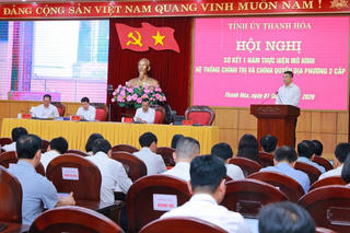Thanh Hóa tiếp tục hoàn thiện mô hình chính quyền địa phương 2 cấp