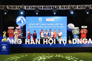 Báo Pháp luật Việt Nam và Hội Golf TP Đà Nẵng ký kết hợp tác năm 2026