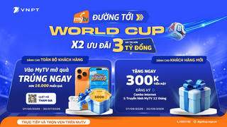 World Cup 2026™: Vừa xem bóng đá, vừa có cơ hội 'săn' iPhone trên MyTV