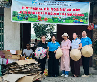 Phụ nữ Thủ đô lan tỏa yêu thương từ những hành động xanh