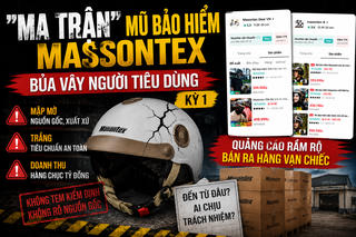 "Ma trận" mũ bảo hiểm Masontex bủa vây người tiêu dùng: Mập mờ nguồn gốc, trắng tiêu chuẩn an toàn? (Kỳ 1)