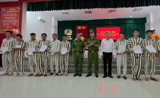 108 phạm nhân Trại giam Kênh 7 được đặc xá