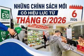 Loạt chính sách mới liên quan người dân và doanh nghiệp có hiệu lực từ tháng 6/2026