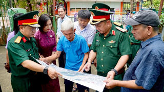 Ban Chỉ đạo 515 Thành phố Hồ Chí Minh khảo sát vị trí nghi hố chôn tập thể các liệt sĩ