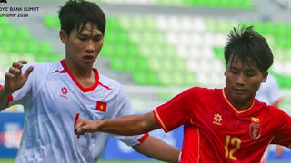 U19 Việt Nam thắng đậm Myanmar