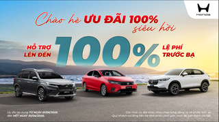 Honda Việt Nam ưu đãi cho khách hàng mua ô tô trong tháng 6