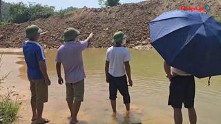 Phú Thọ: Dự án khu đô thị san lấp có dấu hiệu lấn dòng sông Bùi, người dân lo bị ngập lụt vào mùa mưa bão Phú Thọ: Dự án khu đô thị san lấp có dấu hiệu lấn dòng sông Bùi, người dân lo bị ngập lụt vào mùa mưa bão