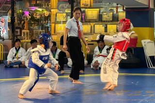 Thi đấu giao lưu võ thuật Taekwondo Kids 2026 