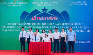 Đồng loạt phát động hưởng ứng các hoạt động về môi trường tại Quảng Ninh 