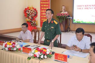 An Giang chuẩn bị xuất quân các hoạt động 'Tết Quân - Dân' năm 2027 