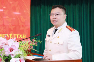 Thiếu tá Nguyễn Quốc Huy làm Giám đốc Trung tâm Dữ liệu quốc gia về dân cư