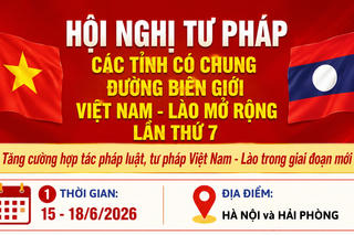 Chương trình Hội nghị Tư pháp các tỉnh có chung đường biên giới Việt Nam - Lào mở rộng lần thứ 7