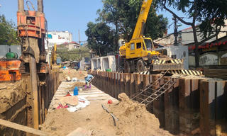 Hà Nội tăng tốc hoàn thiện các công trình chống ngập khẩn cấp trước mùa mưa