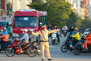 Hà Nội: Phân luồng giao thông phục vụ Đại hội đại biểu Phụ nữ toàn quốc