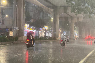 Thời tiết ngày 16/6: Bắc Bộ mưa dông