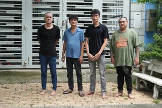 Giải quyết mâu thuẫn bằng dao, 4 đối tượng bị tạm giữ