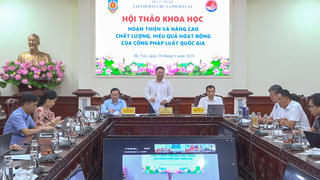 Nâng cao chất lượng, hiệu quả hoạt động của Cổng Pháp luật quốc gia