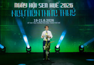 Ngày hội Sen Huế 2026 góp phần làm mới sản phẩm du lịch Cố đô