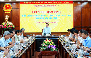 Hội đồng thẩm định thông qua hồ sơ điều chỉnh Quy hoạch tỉnh Gia Lai 
