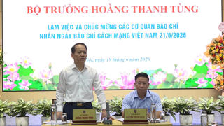 Bộ trưởng Hoàng Thanh Tùng: Báo chí tiếp tục đồng hành cùng sự phát triển của ngành Tư pháp