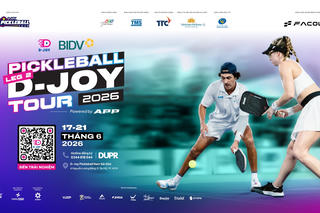 BIDV Cup 2026 DJoy Pickleball Tour Leg 2: Bước nhảy vọt từ khát vọng và bản lĩnh của người Việt