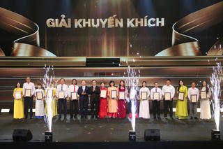 Báo Pháp luật Việt Nam giành giải Khuyến khích Giải Báo chí Quốc gia lần thứ XX