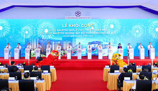 Thủ tướng dự lễ khởi công 5 tuyến đường sắt, 3 dự án nhà ở cho thuê tại Hà Nội