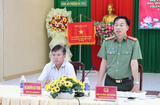 Tăng cường phối hợp bảo đảm an ninh trật tự khu vực Hà Tiên và địa bàn giáp ranh