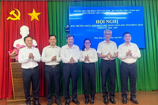 Nguyên Giám đốc Sở Tư pháp làm Trưởng đoàn Hội thẩm nhân dân tỉnh Đồng Tháp