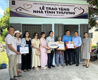 The Anam Cam Ranh hỗ trợ nhà tình thương cho hộ dân khó khăn tại Cam Lâm
