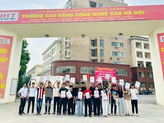 Sức nóng tuyển sinh tại Trường Cao đẳng Công nghệ cao Hà Nội