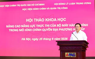 Nâng cao năng lực thực thi trong mô hình chính quyền địa phương hai cấp