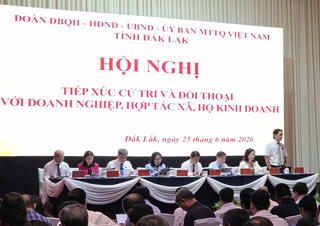 Lãnh đạo Đắk Lắk cam kết tạo thuận lợi cho doanh nghiệp