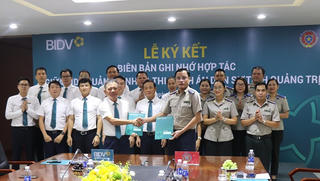 Thi hành án dân sự Quảng Trị và BIDV Quảng Bình tăng cường phối hợp, thúc đẩy chuyển đổi số