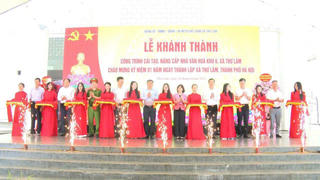 Xã Thư Lâm khánh thành Nhà văn hóa Khu 6, dấu ấn từ sự đồng thuận của người dân