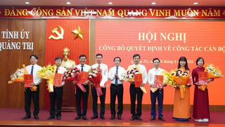 8 Bí thư Đảng ủy xã ở Quảng Trị nhận công tác mới