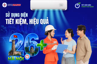 EVNHANOI tiếp tục lan tỏa chiến dịch 'Hà Nội 26+'
