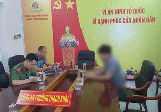 Hải Phòng: Làm việc với công dân tương tác thông tin xấu độc trên mạng xã hội