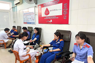 Hơn 190 đoàn viên, thanh niên Quảng Trị tham gia Ngày hội hiến máu tình nguyện