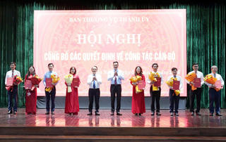 Đà Nẵng công bố các quyết định về công tác cán bộ, điều động nhiều vị trí chủ chốt