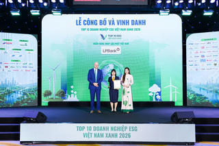LPBank 2 năm liên tiếp được vinh danh Green Leadership và Top 10 Ngân hàng ESG Việt Nam Xanh
