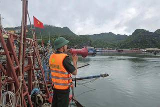 Bộ đội Biên phòng Hải Phòng khẩn trương ứng phó bão số 1 Maysak